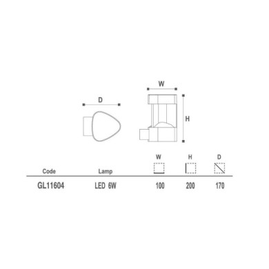 ΦΩΤΙΣΤΙΚΑ ΕΞΩΤΕΡΙΚΟΥ ΧΩΡΟΥ - ΚΩΔ. GL11604